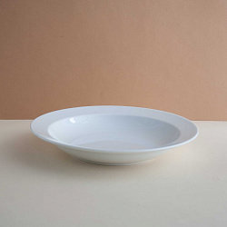 Тарелка глубокая 22,5 см "Белый"