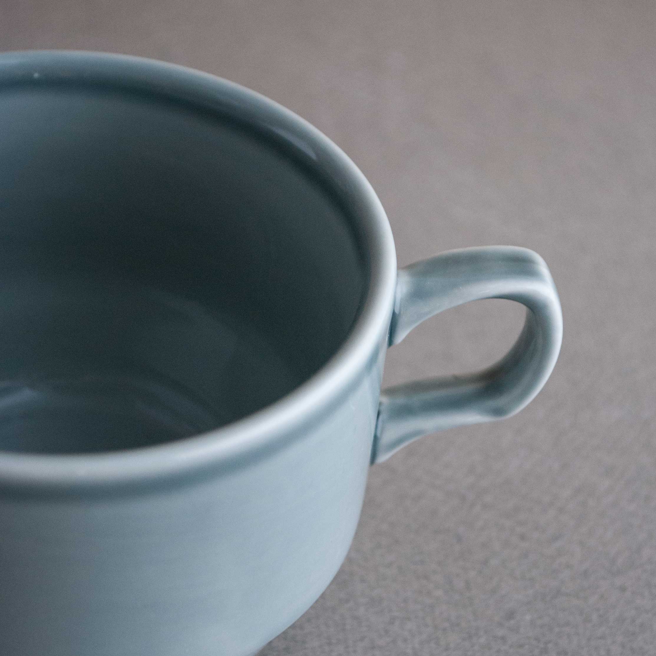 Чашка чайная 250 мл "Темно-серый" 