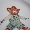 Набор посуды из 3-х предметов "Медвежонок с тележкой цветов"