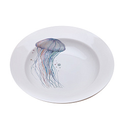 (2 сорт) Тарелка глубокая 20 см  "Медуза"