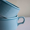 Набор из 3-х чашек чайных 250 мл "Голубой" 