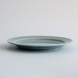 Набор из 3-х тарелок 24 см "Темно-серый" 
